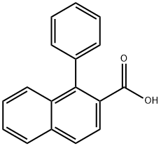 1-Phenylnaphthalene-2-carboxylic acid Structure