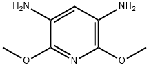 2,6-Dimethoxy-3,5-diaminopyridine 구조식 이미지