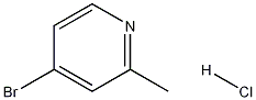 4-BROMO-2-PICOLINE HCL 구조식 이미지