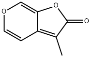 3-METHYL-2H-FURO[2,3-C]PYRAN-2-ONE Structure