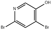 2,4-Dibromo-5-hydroxypyridine Structure