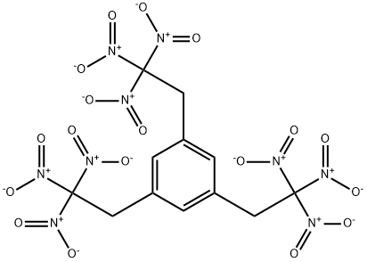 1,3,5-Tris(2,2,2-trinitroethyl)-benzene Structure