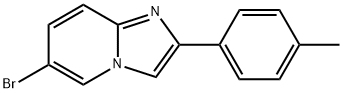 6-Bromo-2-(4-methylphenyl)imidazo[1,2-a]pyridine Structure