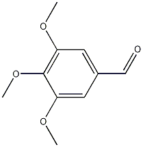 3,4,5-Trimethoxybenzaldehyde Structure