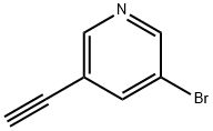 3-bromo-5-ethynylpyridine Structure