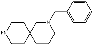 2,9-디아자스피로[5.5]운데칸,2-(페닐메틸)- 구조식 이미지