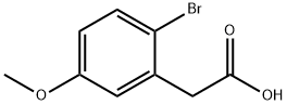 2-(2-bromo-5-methoxyphenyl)acetic acid Structure
