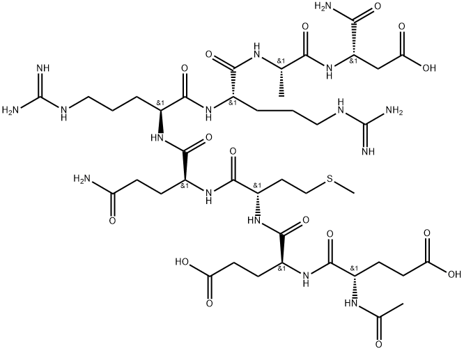 Acetyl Octapeptide-3 Structure