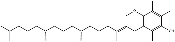 [R,R-(E)]-4-Methoxy-2,3,6-trimethyl-5-(3,7,11,15-tetramethyl-2-hexadecenyl)phenol

 구조식 이미지