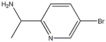 1-(5-Bromo-pyridin-2-yl)-ethylamine Structure