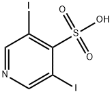 3,5-Diiodoyridine-4-sulfonic acid Structure
