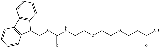 Fmoc-9-아미노-4,7-디옥사노난산 구조식 이미지