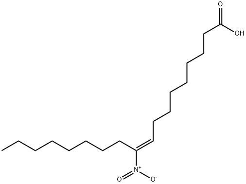 10-Nitro Oleic Acid Structure