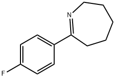 7-(4-플루오로페닐)-3,4,5,6-테트라히드로-2H-아제핀 구조식 이미지