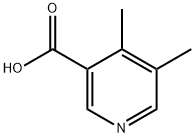 4,5-Dimethylpyridine-3-carboxylic acid Structure