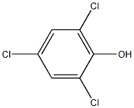 2,4,6-Trichlorophenol Structure