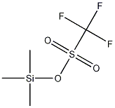 Trimethylsilyl trifluoromethylsulfonate 구조식 이미지