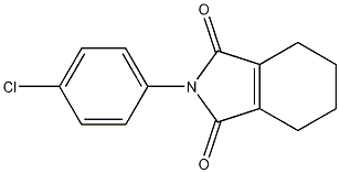 N-(p-Chlorophenyl)-3,4,5,6-tetrahydrophthalimide Structure