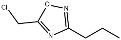 5-(CHLOROMETHYL)-3-PROPYL-1,2,4-OXADIAZOLE Structure