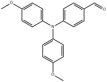 4-[Bis(4-methoxyphenyl)amino]benzaldehyde Structure