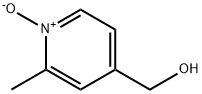 4-Hydroxymethyl-2-methylpyridine N-oxide Structure