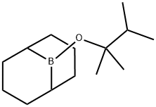 9-(1,1,2-Trimethylpropoxy)-9-borabicyclo[3.3.1]nonane Structure