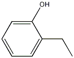 2-Ethylphenol 구조식 이미지