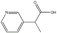 2-pyridin-3-yl-propionic acid 구조식 이미지