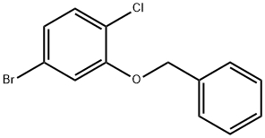 2-(Benzyloxy)-4-bromo-1-chlorobenzene Structure