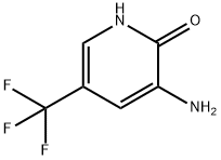 3-아미노-2-하이드록시-5-트리플루오로메틸피리딘 구조식 이미지