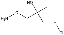 1-(aminooxy)-2-methylpropan-2-ol hydrochloride 구조식 이미지