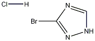 3-브로모-1H-1,2,4-트리아졸모노하이드로클로라이드 구조식 이미지