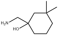 1-(aminomethyl)-3,3-dimethylcyclohexanol 구조식 이미지