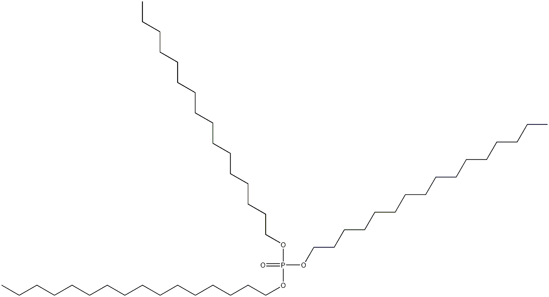 Tricetyl phosphate Structure