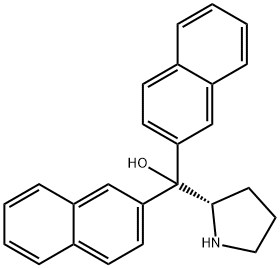 Di-2-Naphthylprolinol Structure