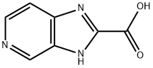3H-이미다조[4,5-C]피리딘-2-카르복실산 구조식 이미지