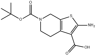 923010-68-8 2-amino-6-(tert-butoxycarbonyl)-4,5,6,7-tetrahydrothieno[2,3-c]pyridine-3-carboxylic acid