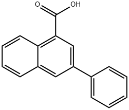 3-Phenylnaphthalene-1-carboxylic acid Structure