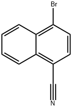 4-Bromonaphthalene-1-carbonitrile 구조식 이미지