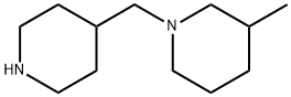 3-methyl-1-(piperidin-4-ylmethyl)piperidine Structure