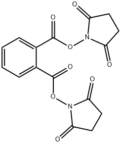 1,2-벤젠디카르복실산1,2-비스-(2,5-디옥소-1-피롤리디닐)에스테르 구조식 이미지