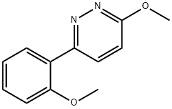 3-methoxy-6-(2-methoxyphenyl)pyridazine Structure