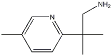 2-Methyl-2-(5-methylpyridin-2-yl)propan-1-amine 구조식 이미지