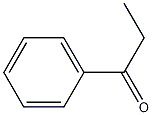 1 -Phenyl-1 -propanone 구조식 이미지