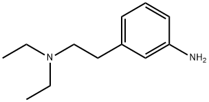 3-아미노-N,N-디에틸-벤젠에탄아민 구조식 이미지