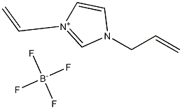 3-Ethenyl-1-(2-propen-1-yl)-1H-imidazolium tetrafluoroborate 구조식 이미지