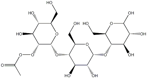 D-Maltotriose Peracetate Structure
