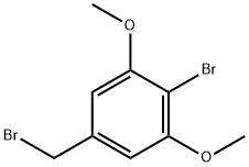2-Bromo-5-(bromomethyl)-1,3-dimethoxybenzene 구조식 이미지