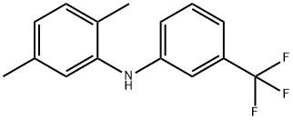 2,5-dimethyl-N-(3-(trifluoromethyl)phenyl)aniline Structure