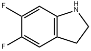 5,6-difluoroindoline Structure